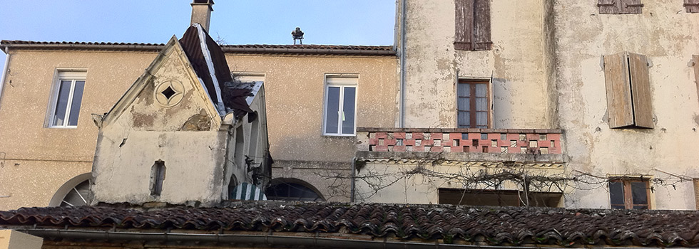 Restauration du pigeonnier - Le Houga