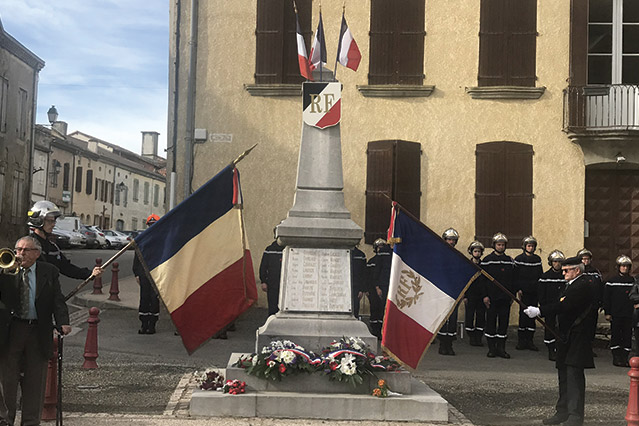 11 novembre 2018 - Monument aux morts - Le Houga