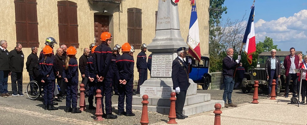 Mairie Le Houga - Commémoration du 08 mai 2025