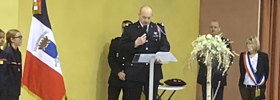 Sainte Barbe 2026 - Discours chef de centre