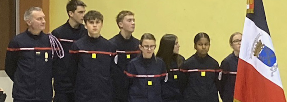 Sainte Barbe 2026 - Jeune sapeur-pompier